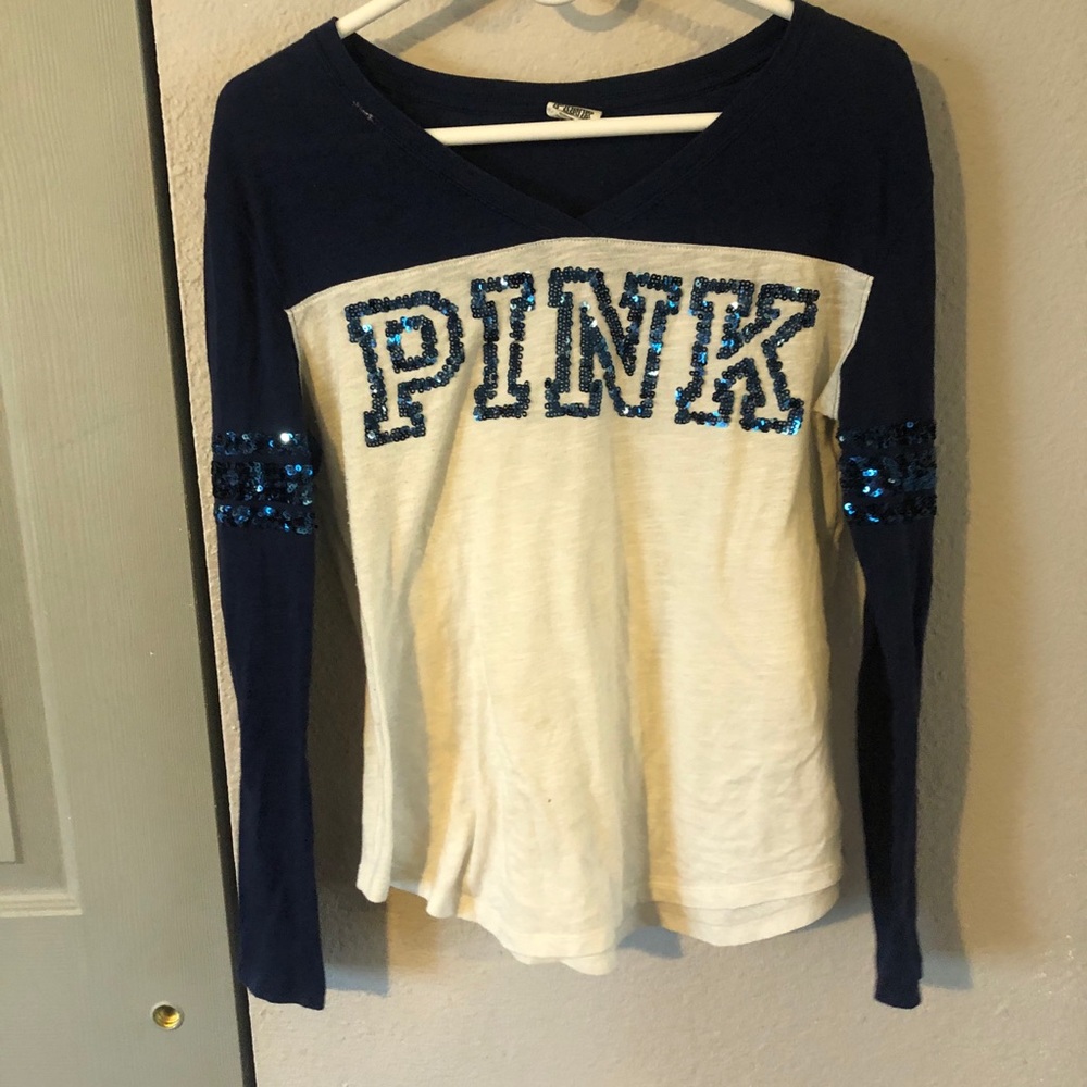 PINK Sequin Top